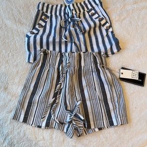 Paper bag shorts. Size small